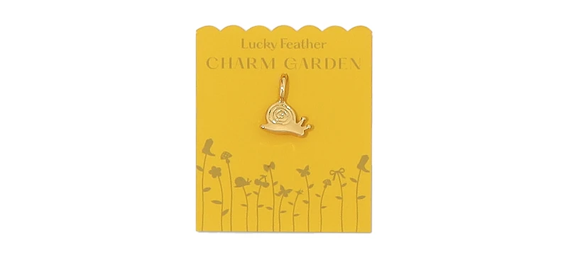Lucky Feather Charm Garden - Gold