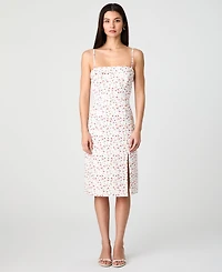 French Connection Women's Echo Crepe Strappy Midi Dress