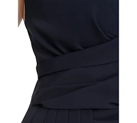 Eliza J Plus Size Off-The-Shoulder Sweetheart Side-Split Gown