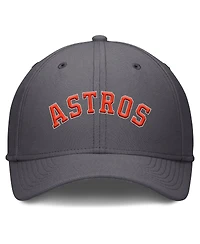 Nike Men's Charcoal Houston Astros Swoosh Performance Flex Hat