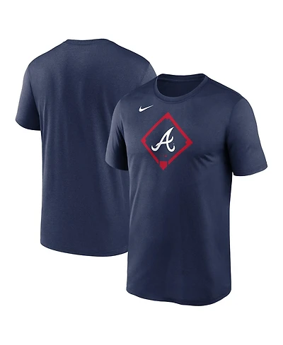 Nike Men's Navy Atlanta Braves Icon Legend Performance T-Shirt