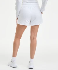 Id Ideology Women's Drawstring-Waist Dolphin-Hem Shorts