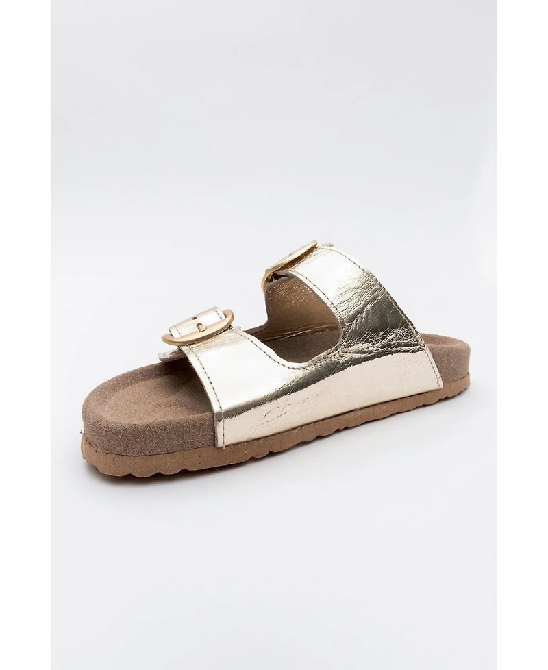 Ovesta Soft Footbed Leather Slide Sandal (Women