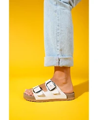 Ovesta Soft Footbed Leather Slide Sandal (Women