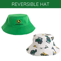 John Deere Boys Bucket Sun Hat