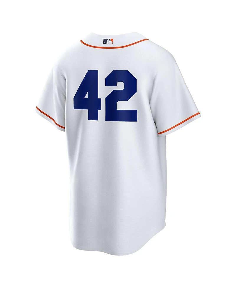 Nike Men's White Houston Astros Home 2025 Jackie Robinson Day Replica Jersey