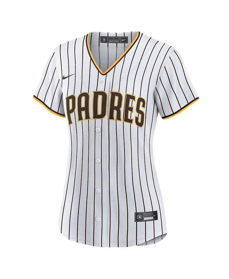 Nike Women's White San Diego Padres 1 Mom Home Replica Jersey