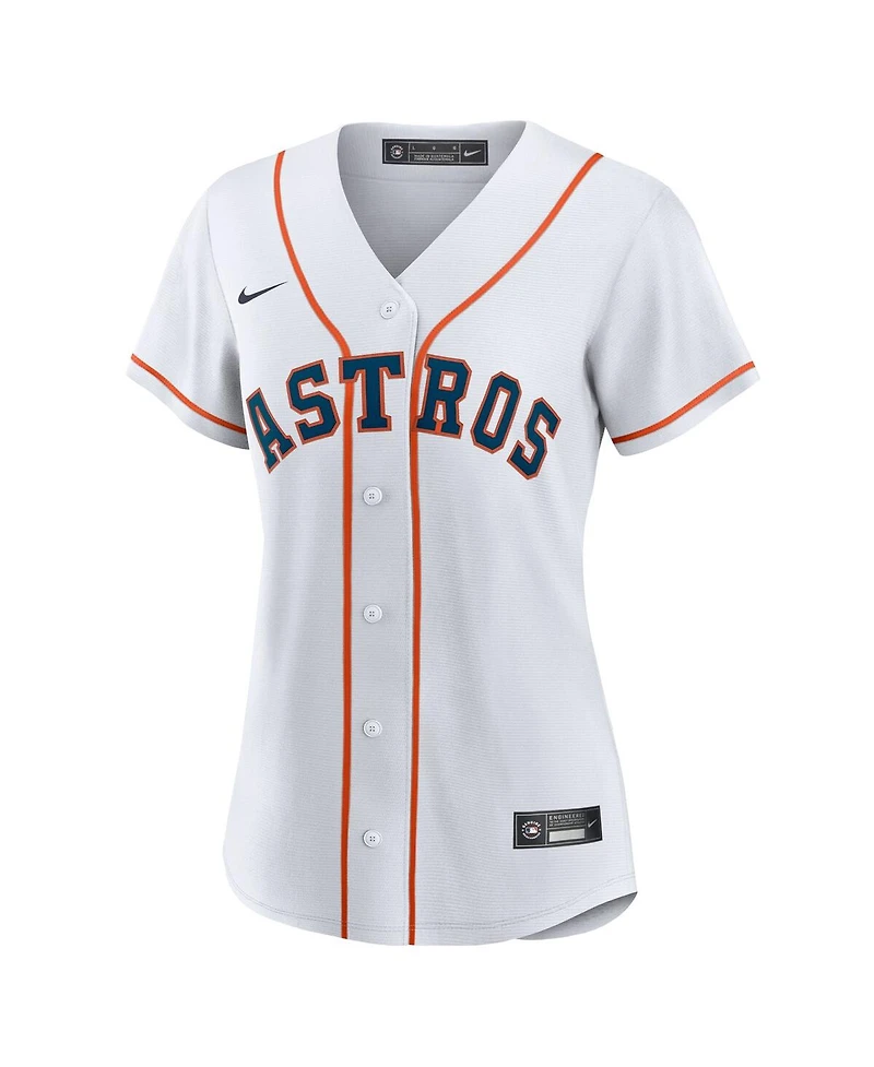 Nike Women's Yainer Diaz White Houston Astros Home Replica Jersey