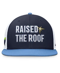 Nike Men's Navy/Light Blue Tampa Bay Rays Pro Performance Trucker Snapback Hat
