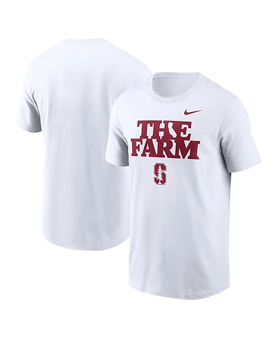 Nike Men's White Stanford Cardinal Campus Local T-Shirt