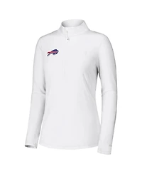 Tommy Bahama Women's White Buffalo Bills Sport Playa Vista Quarter-Zip Jacket