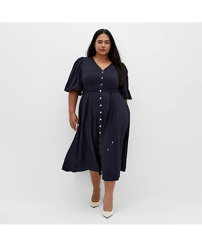 City Chic Plus Dahlia Dress