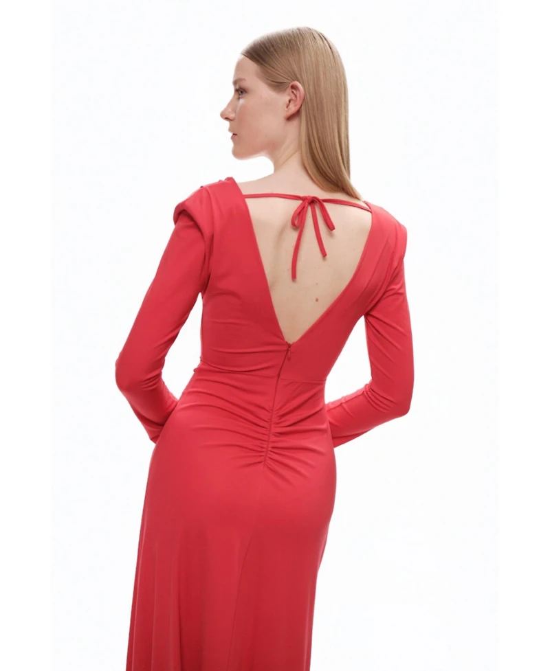 Nocturne Women's Draped Maxi Dress