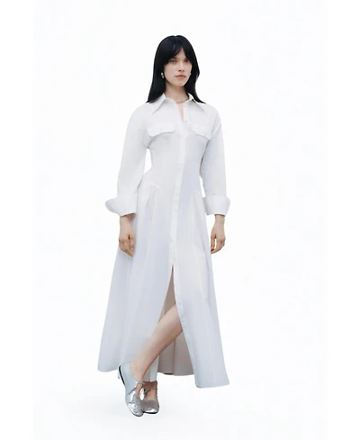Nocturne Women's Gathers Detailed Maxi Dress