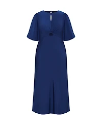 City Chic Plus Ines Puff Dress