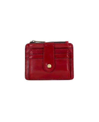 Patricia Nash Cassis Id Small Printed Leather Wallet