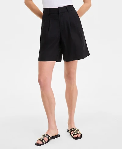 I.n.c. International Concepts Women's High-Rise Bermuda Shorts, Exclusively at Macy's