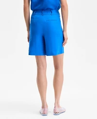 I.n.c. International Concepts Women's High-Rise Bermuda Shorts, Exclusively at Macy's