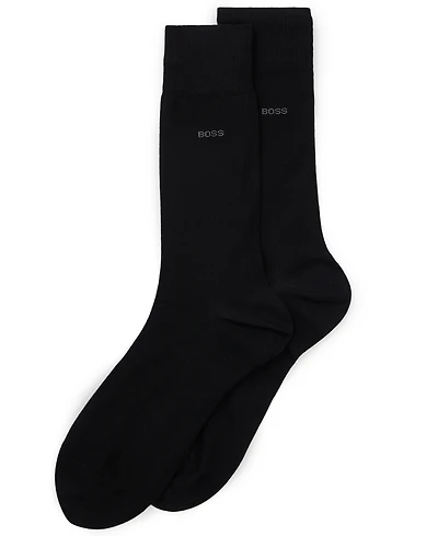 Boss by Hugo Boss Men's Egyptian-Cotton Blend Two-Pack Socks