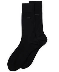 Boss by Hugo Boss Men's Egyptian-Cotton Blend Two-Pack Socks