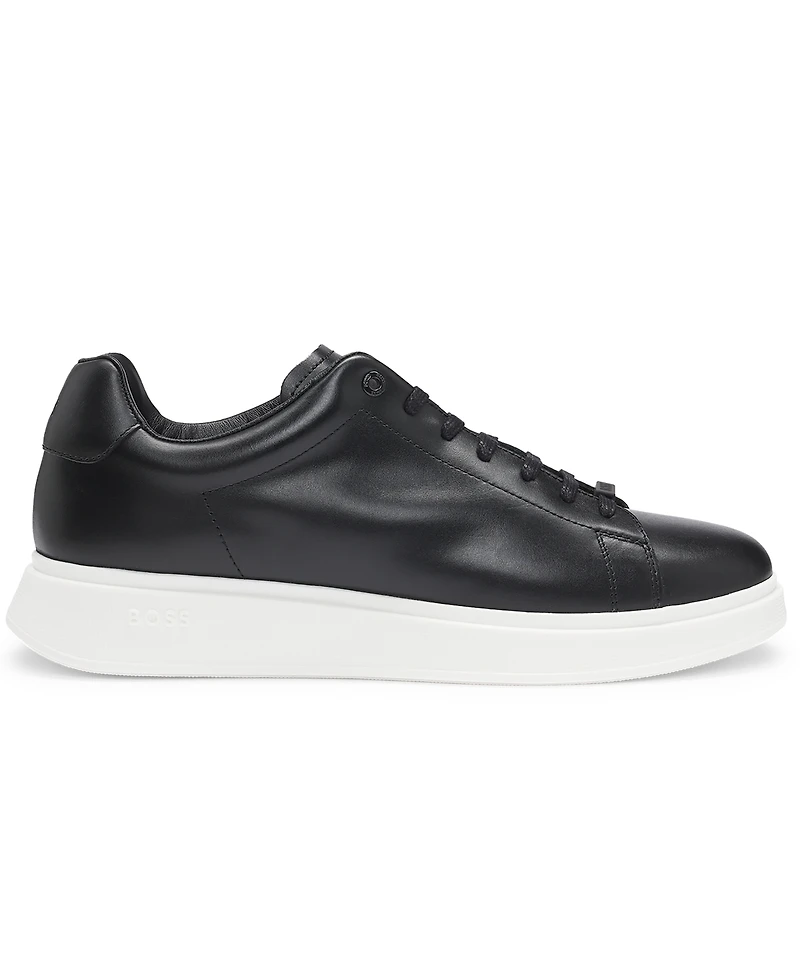 Boss by Hugo Men's Leather Trainers Sneakers