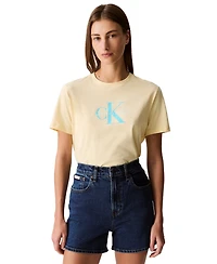 Calvin Klein Jeans Women's High-Rise Midi Denim Shorts