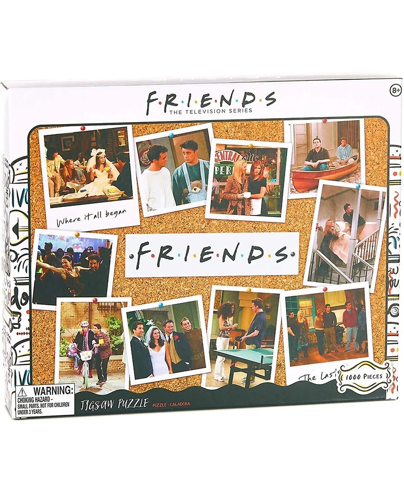 Friends Tv Show Collage 1000 Piece Jigsaw Puzzle
