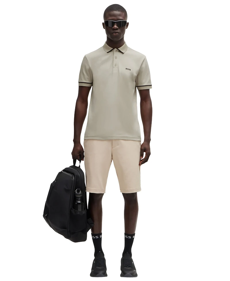 Boss by Hugo Men's Contrast Trim Slim-Fit Polo Shirt