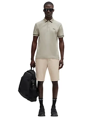 Boss by Hugo Men's Contrast Trim Slim-Fit Polo Shirt