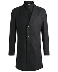 Boss by Hugo Boss Men's Zip-Up Slim-Fit Coat