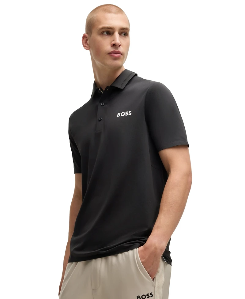 Boss by Hugo Boss Men's Uv Protection Slim-Fit Polo