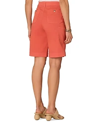 Democracy Petite "Ab"solution Skyrise Bermuda Shorts