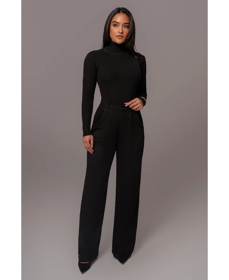 Jluxlabel Women's Classic High Rise Trousers