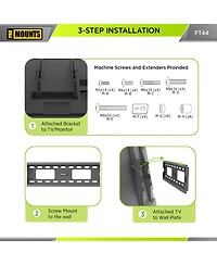 ProMounts Tilt Tv Wall Mount for TVs 32"
