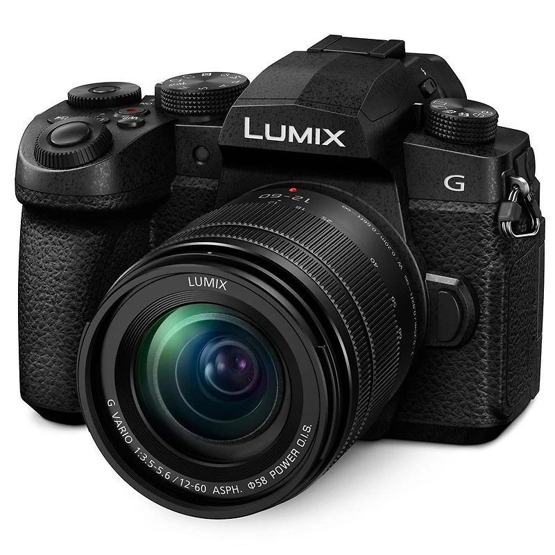 Panasonic Lumix G95 Mirrorless Camera with Lumix G Vario 12-60mm f/3.5-5.6 Mft Lens Bundle with 64GB Sd Card, Shoulder Bag, Corel Pc Software Suite,