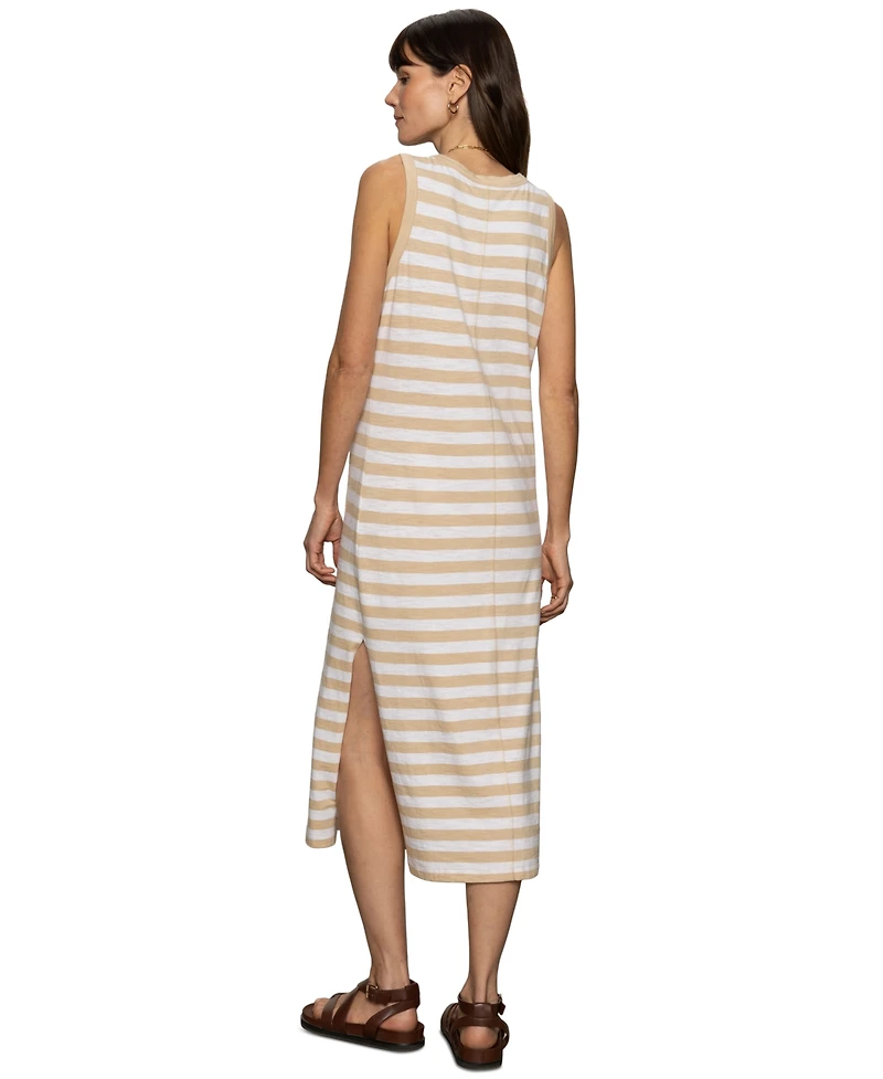 Sanctuary Women's Striped Sleeveless Midi Dress