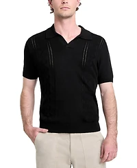 Guess Men's Relaxed-Fit Bryant Pointelle Shirt