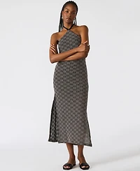 Steve Madden Women's Tatum Knit Halter Dress