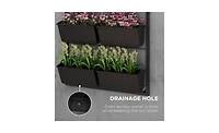 Durable Wooden Garden Bed Perfect for Planting Vegetables, Flowers, and Herbs