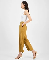 Anne Klein Women's Pull-On Wide-Leg Ankle Pants