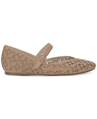 Lucky Brand Women's Cyrena Eyelet Mary Jane Ballet Flats