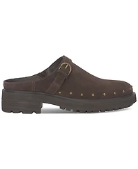 Lucky Brand Women's Caytina Studded Buckle Strap Clogs