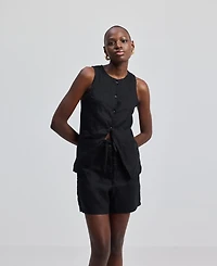 Reistor Women's Hemp Shorts Black