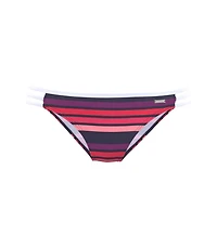 Lascana Women's Strappy Striped Bikini Swimsuit Bottom