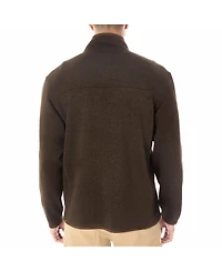 Smith's Workwear Men's Sweater Fleece Quarter Zip Pullover