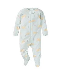 Gerber Baby Girls 4-Pack Sleep 'N Plays, Leopard, Newborn