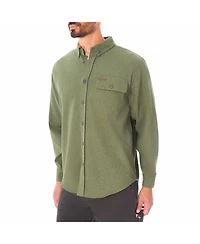 Smith's Workwear Men's Long Sleeve Extra Heavyweight Chamois Flannel Shirt