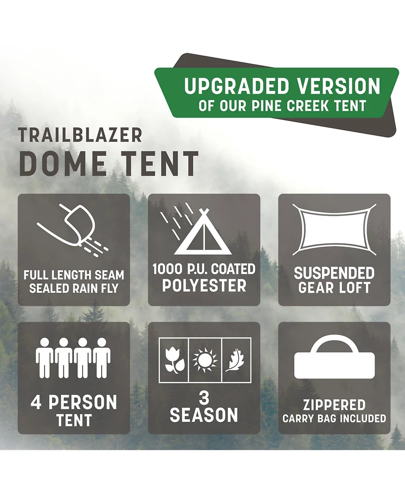 Stansport Trailblazer Dome Tent