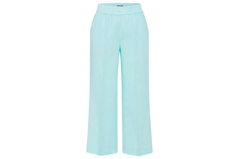 Olsen Women's Anna Fit Wide Leg Pull-On Culottes
