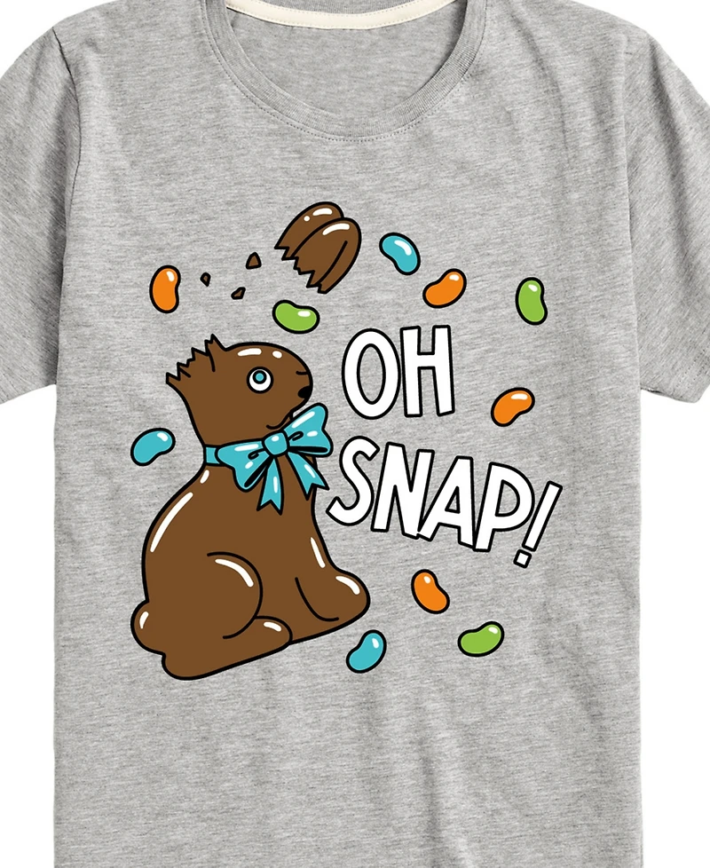 Hybrid Toddler Boys Easter Oh Snap Graphic T-Shirt